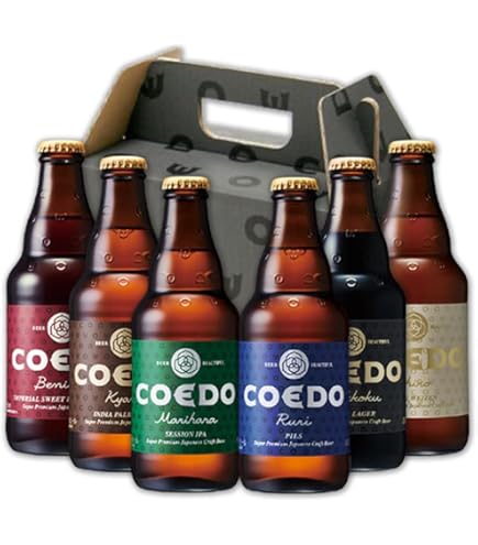 Amazon.co.jp: COEDO コエドビール 瑠璃 (ruri)、伽羅 (kyara)、毬花