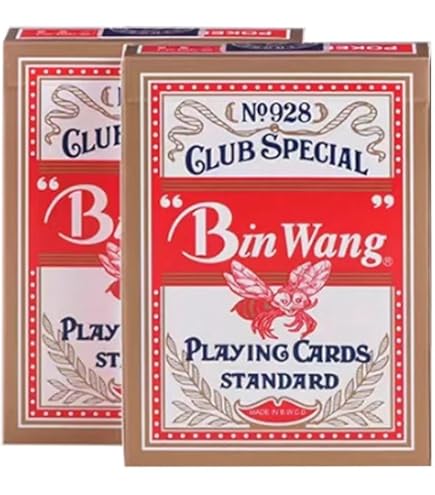 Amazon.co.jp: Bee(ビー) No.92 Club Special トランプ 赤 ゴールド