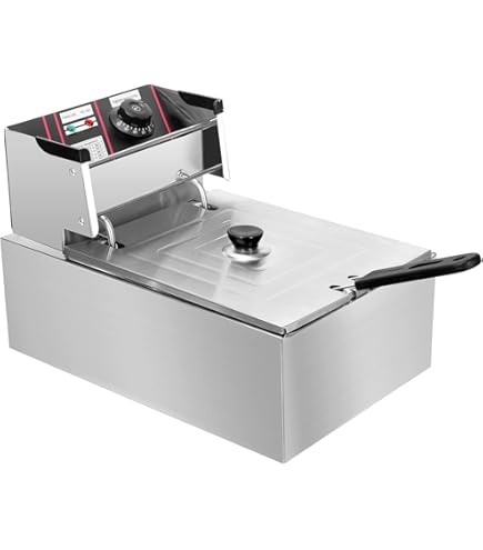 Amazon.co.jp: 業務用電気フライヤー 10L 大容量 ステンレス