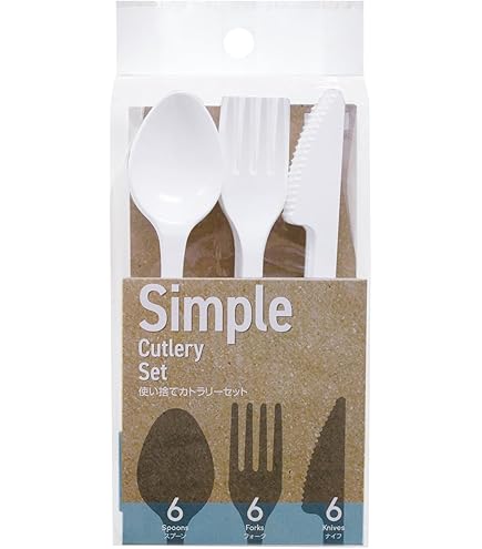 Amazon | エールフランス カトラリー 3本(フォークスプーンナイフ1本