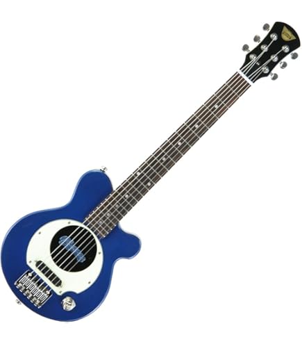 美品】ZO-3C メタリックブルー アンプ内蔵ミニギター 超美品】ZO-3C