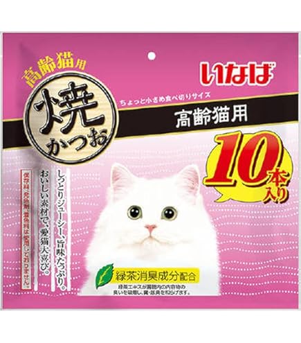 Amazon.co.jp: いなば 焼かつお 本格だしミックス味 10本 : ペット用品