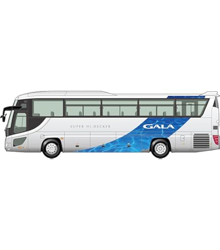 Amazon | フジミ模型 1/32 観光バスシリーズ BUS5 いすゞガーラ SHD 旅