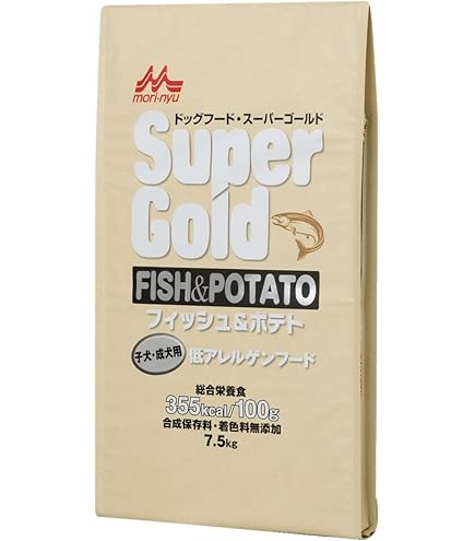 Amazon.co.jp: 森乳スーパーゴールドフィッシュ＆ポテト（子犬・成犬用