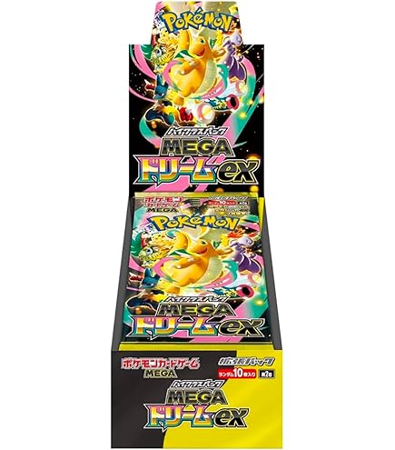C*a様 ポケモンカードゲーム MEGAドリームex 1BOX シュリンク無しペ