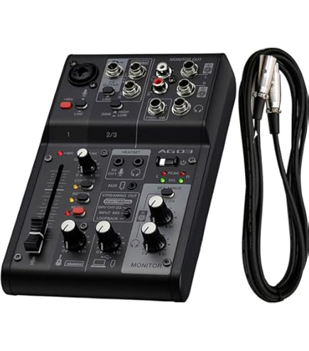 YAMAHA AG03MK2 B オーディオインターフェイス ブラック Amazon