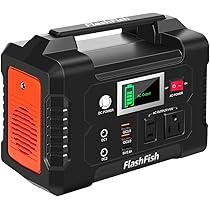 Amazon.co.jp: FlashFish ポータブル電源 大容量 小型発電機 40800mAh