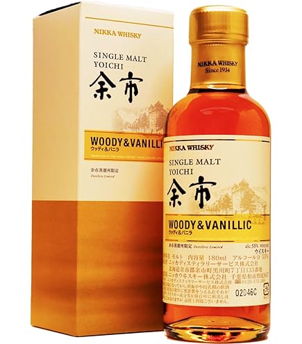 Amazon.co.jp: ニッカ シングルモルト余市 ウッディ＆バニラ Nikka