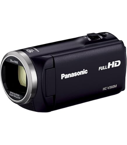 Panasonic HC-V550M ビデオカメラ 本体・予備バッテリー 付き 概要