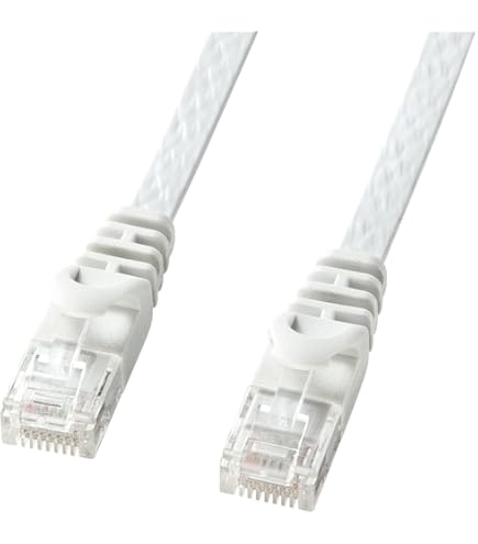 Amazon.co.jp: ハーモネット LANケーブル cat5e ホワイト 20m HLC-5E