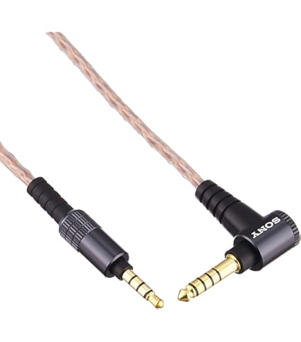 Amazon | ソニー ヘッドホンケーブル 1.2m 3極ミニプラグ バランス接続