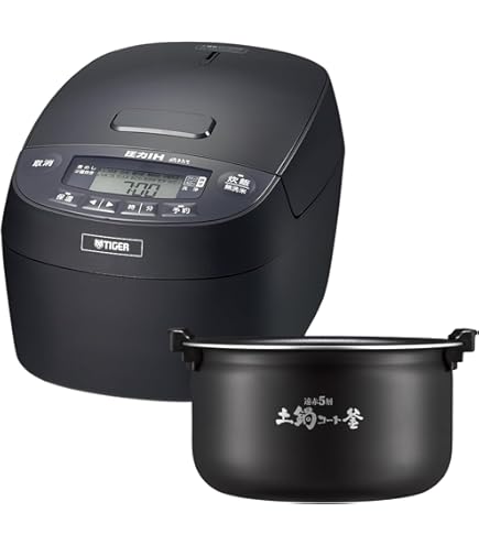 Amazon.co.jp : 象印マホービン 炊飯器 5.5合 ブラック NP-ZX10-BA