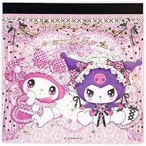 Amazon.co.jp: マイメロディ＆クロミ[メモ帳]メモパッド飴ノ森ふみか