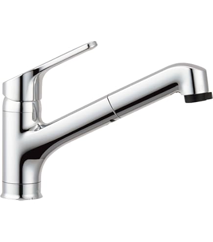 Amazon | ミズタニバルブ工業 台付シングルレバー混合水栓 MKZ535MMXE