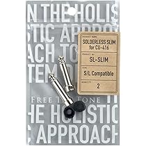 Amazon | Free The Tone/SL-SLIM-2P Solderless Slim Plug CU-416用