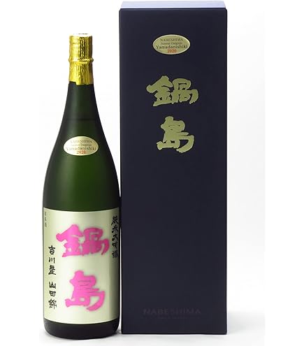 Amazon.co.jp: 鍋島 大吟醸 特A山田錦 1800ml : 食品・飲料・お酒