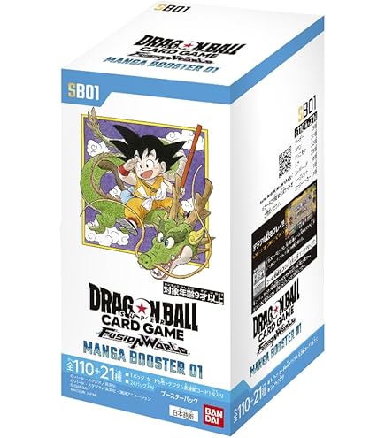 ドラゴンボールカード MANGA BOOSTER 4ボックス 未開封 Amazon.co.jp