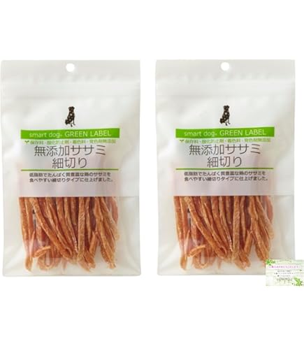 Amazon | スマートドッグ グリーンラベル 無添加 ササミ スティック