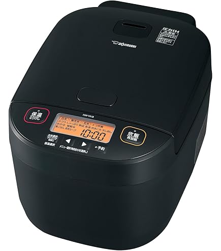 Amazon | 象印マホービン 炊飯器 1升 ブラック NP-ZX18-BA | 象印