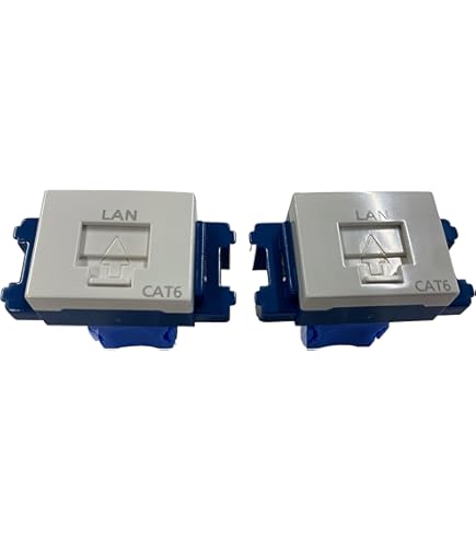 Amazon | パナソニック ぐっとす情報モジュラジャックLAN表示付 CAT6