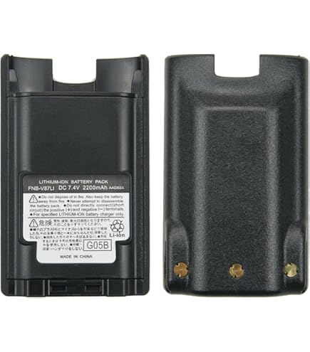 新品・未使用】スタンダード 無線機用バッテリー FNB-V87LIA×3個 FNB