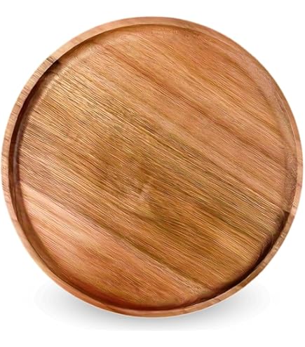 Amazon | 三谷龍二 プレート丸盆 PI | ノーブランド品 | トレイ・盆