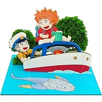 希少 崖の上のポニョ イメージトレイ ポンポン船 半魚人 2点 希少 崖の