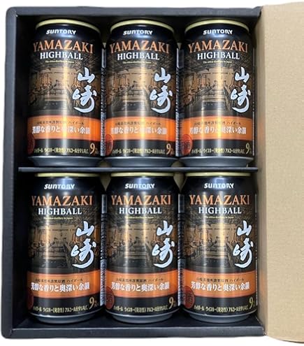 Amazon.co.jp: Premium Highball Yamazaki 350ml Can 3-Pack Set