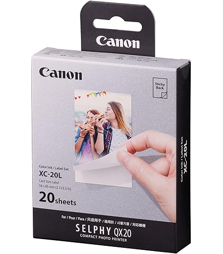 Amazon.co.jp: キヤノン Canon SELPHY SQUARE QX10/QX20用カラーインク