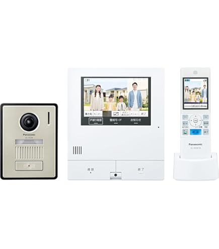 Amazon.co.jp: パナソニック テレビドアホン 電源コード式 ワイヤレス