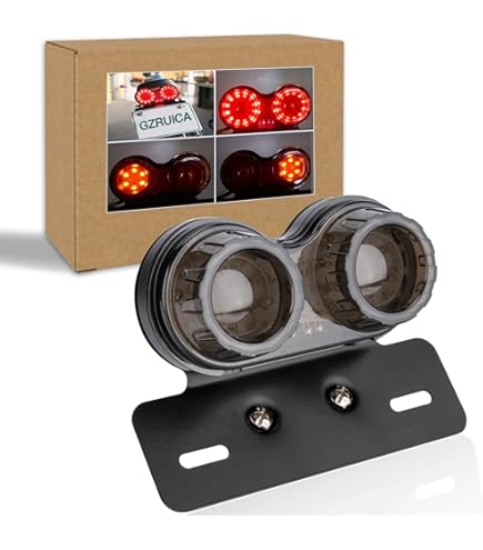 Amazon | XJR400 用 LEDテールランプ （スモーク）Assy（4HM）～97