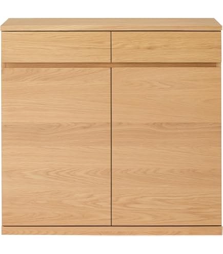 Amazon.co.jp: 無印良品 木製キャビネット 幅88×奥行44×高さ83cm