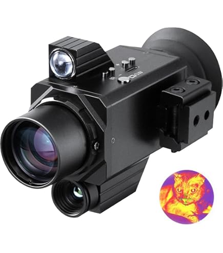 Amazon.co.jp: SUZLAZYR ナイトビジョンライフルスコープ、ヘッド