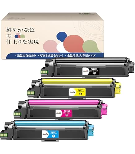 Amazon | ブラザー工業 トナーカートリッジ 大容量 （シアン） TN-297C