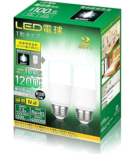 Amazon.co.jp: NEC 電球形蛍光ランプ コスモボールD形60W昼白色