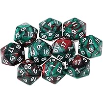 MTG レアダイス クリスタルダイス 20面 プレリ限定ポーチ、ダイス