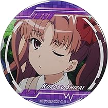 御坂美琴 白井黒子 缶バッジ とある魔術の禁書目録 超電磁砲 藤商事