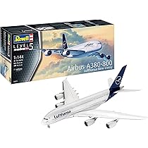 Amazon | ドイツレベル 1/144 エアバスA380-800 ルフトハンザ New