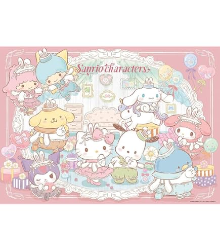 Amazon | 1000ピース ジグソーパズル ハローキティのフラワーショップ