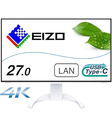 Amazon.co.jp: EIZO FlexScan 27.0インチ ディスプレイモニター (4K