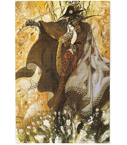 Amazon | 天野喜孝 パズル 1000ピース 夢見月 | ジグソーパズル | おもちゃ