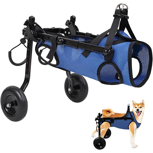 豆柴4輪リハビリ食事補助犬用車椅子介護用品犬の歩行器