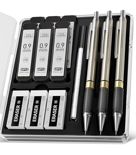 Amazon.co.jp: Four Candies シャープペンシル セット クリアー