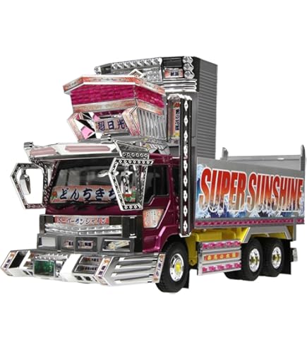 Amazon | 青島文化教材社 1/32 大型デコトラ No.87 椎名急送 猛虎襲来