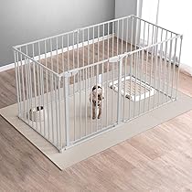 Amazon | タンスのゲン ペットサークル 151×76×76cm 【実用新案登録