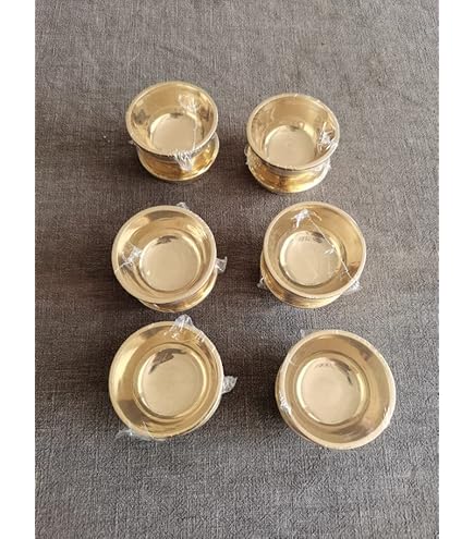 Amazon｜密教法具 洒水器、塗香器 二器セット (一面器) 真鍮製 寺院用