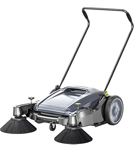 Amazon.co.jp: MOTOFUTURE 業務用 手動 手押し式 スイーパー 手押し