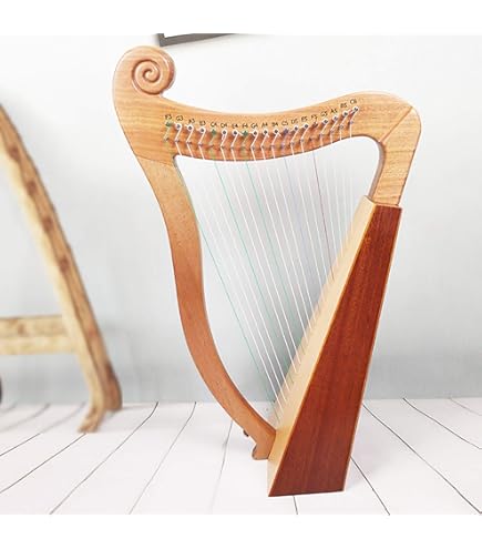 Amazon.co.jp: 木製ハープ、ポータブルアイリッシュハープ、ミニハープ