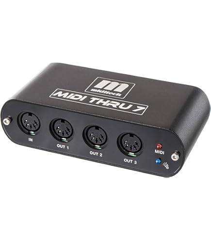 Amazon.co.jp: Kenton Electronics 5アウト MIDI スルーボックス Thru