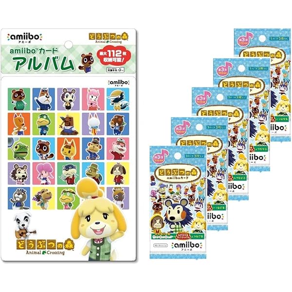 Amazon.co.jp: どうぶつの森amiiboカード 第1弾 (5パックセット)+